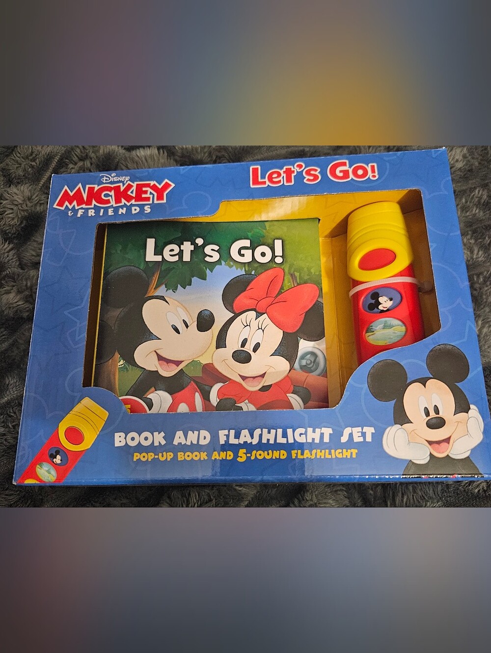 Mickey & Friends Pop-Up Book & Flashlight